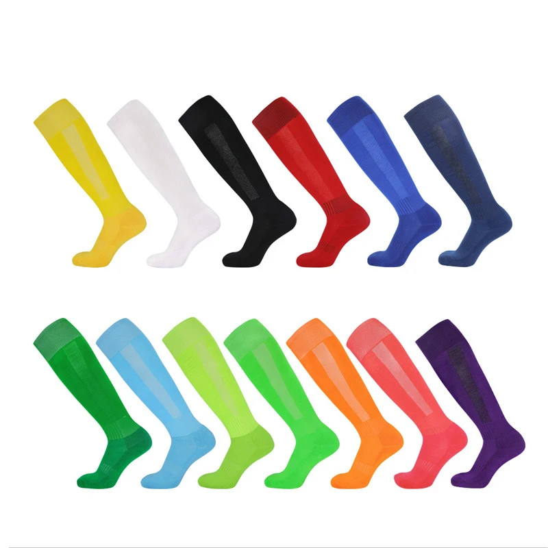 Professional Sports Socks children's men's Towel Bottom Long Socks men's Soccer Socks non-slip knee-length Socks Men Futbol