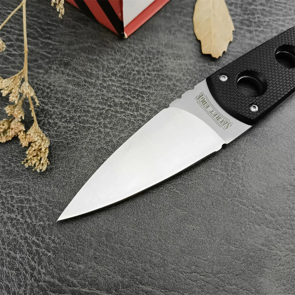 Фото Защитный Нож COLD Secret Edge С Фиксированным Лезвием Из Нержавеющей Стали 440C, Безопасная Ручка, АБС-пластик №3