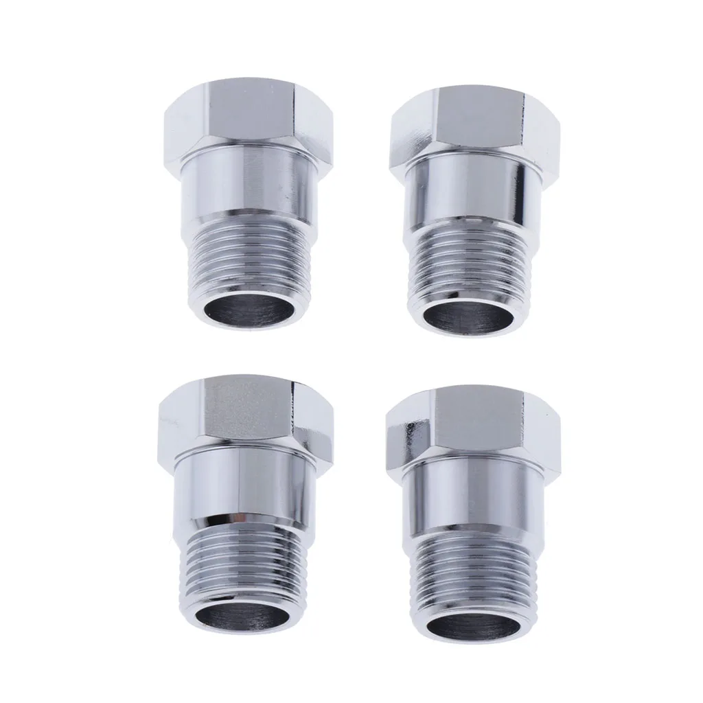 4PCS 32mm M18X1.5 O2 Oxygen Sensor Extender Extension Spacer Bungs Adapter