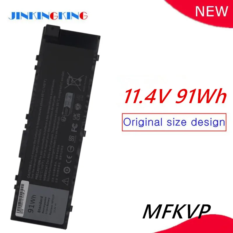 Аккумулятор для ноутбука DELL Latitude Precision 15 7510 7520 17 7720 7710 M7510 M7710 MFKVP T05W1 1G9VM GR5D3 0FNY7 M28DH