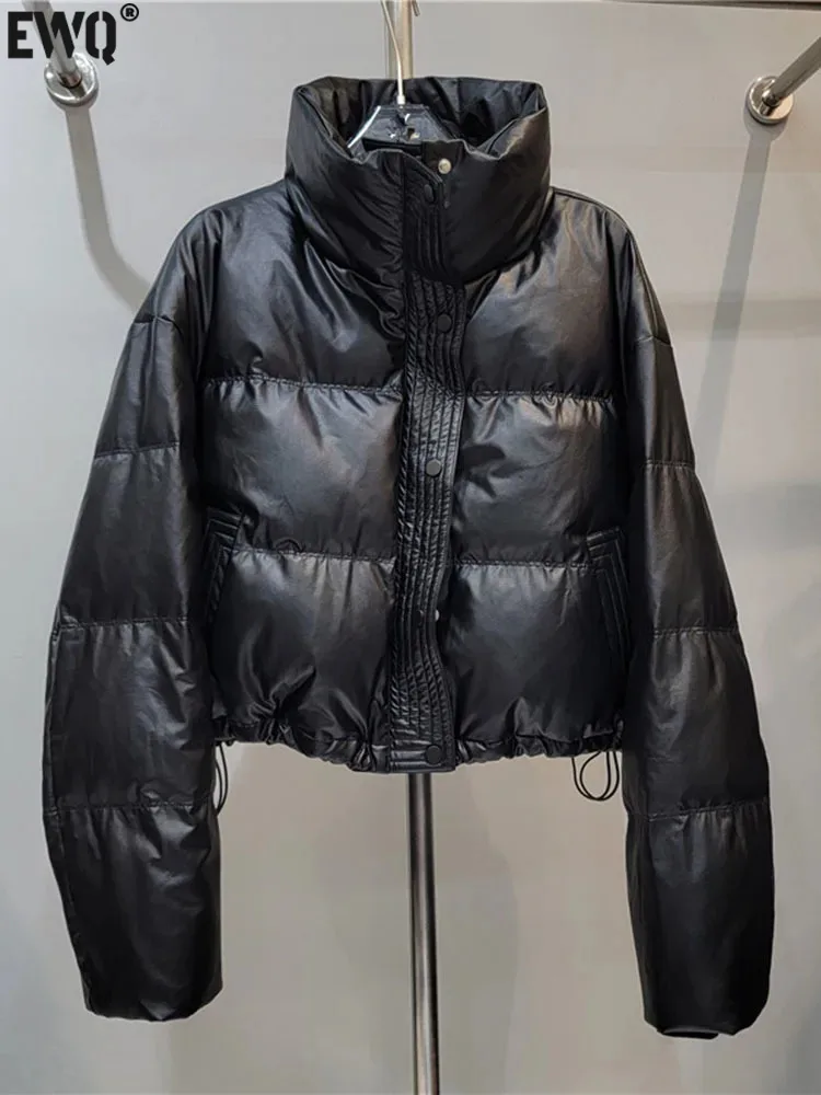 

Женское однобортное Стеганое пальто [EWQ], разноцветное Стеганое пальто на молнии с воротником-стойкой и хлопковой подкладкой, верхняя одежда, осень-зима 2023, U5832