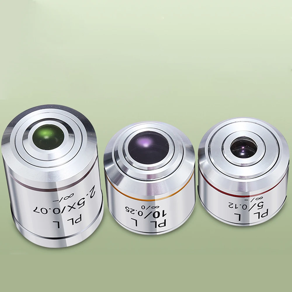 PL L 2.5X/5X/10X/20X/40X/50X/60X/80X/100X длинное рабочее расстояние бесконечный