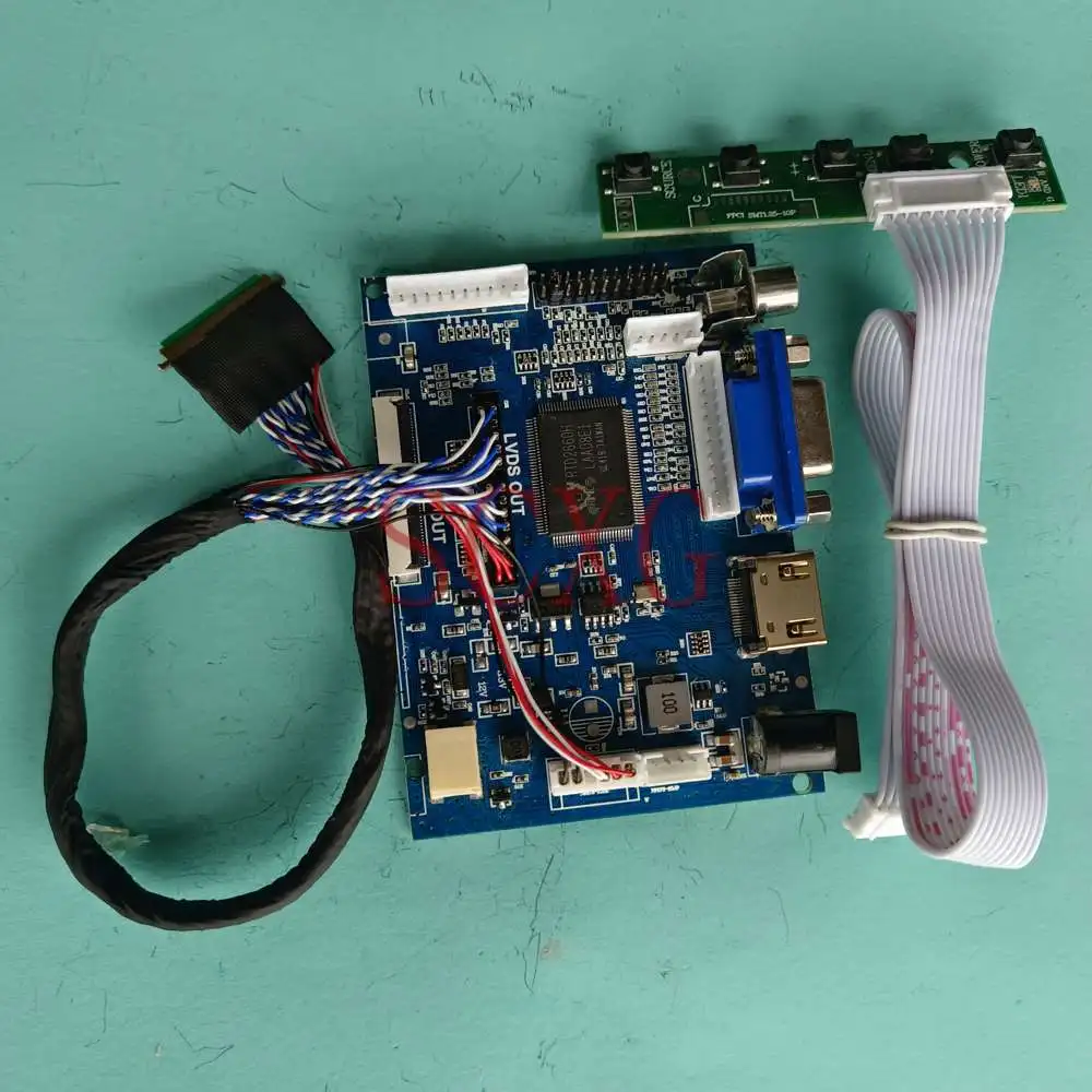 

Fit LP156WH3-TLA2 LCD Display Controller Board DIY Kit Notebook LVDS 40 Pin 2AV+VGA+HDMI-Compatible 1366*768 15.6"