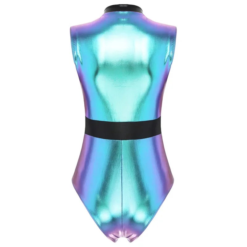 Сексуальный костюм петуха на Хэллоуин косплей боди с высоким вырезом