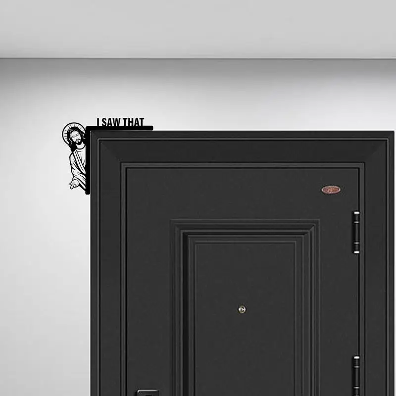 Я увидел что дверь с Иисусом задняя фоторамка я