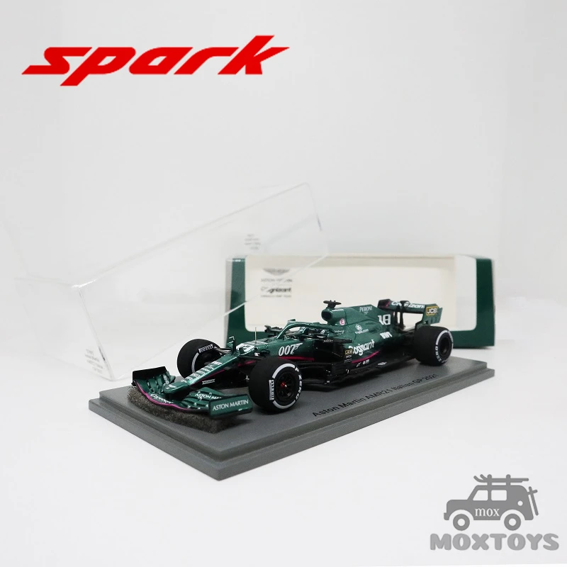 

Spark 1:43 F1 2021 Aston Martin AMR21 Cognizant No.18 L.Stroll Italian Resin Model Car