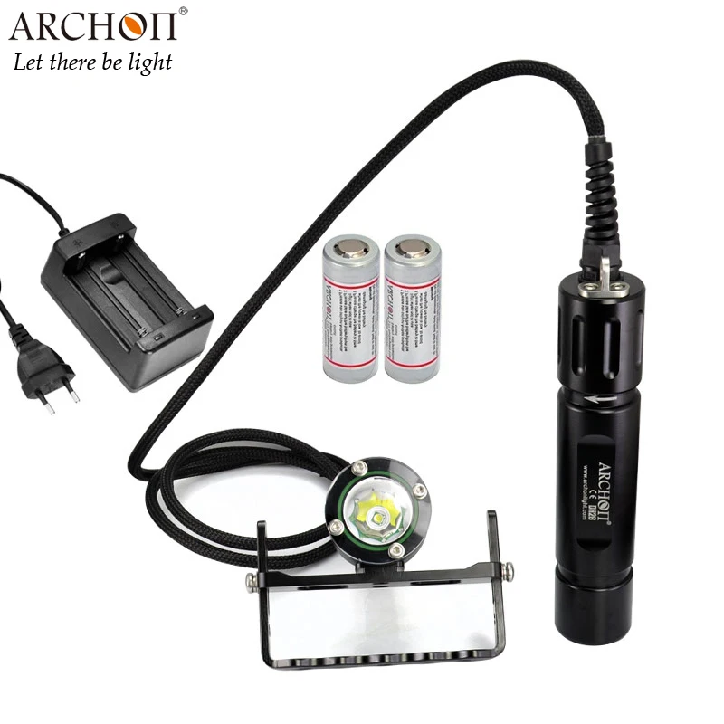 ARCHON DH26 WH32 прожектор для дайвинга CREE XM-L2 U2 max 1100 люмен подводный 100 м