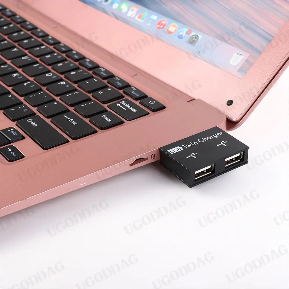 Адаптер-концентратор Компьютерные аксессуары Разветвитель зарядки USB2.0