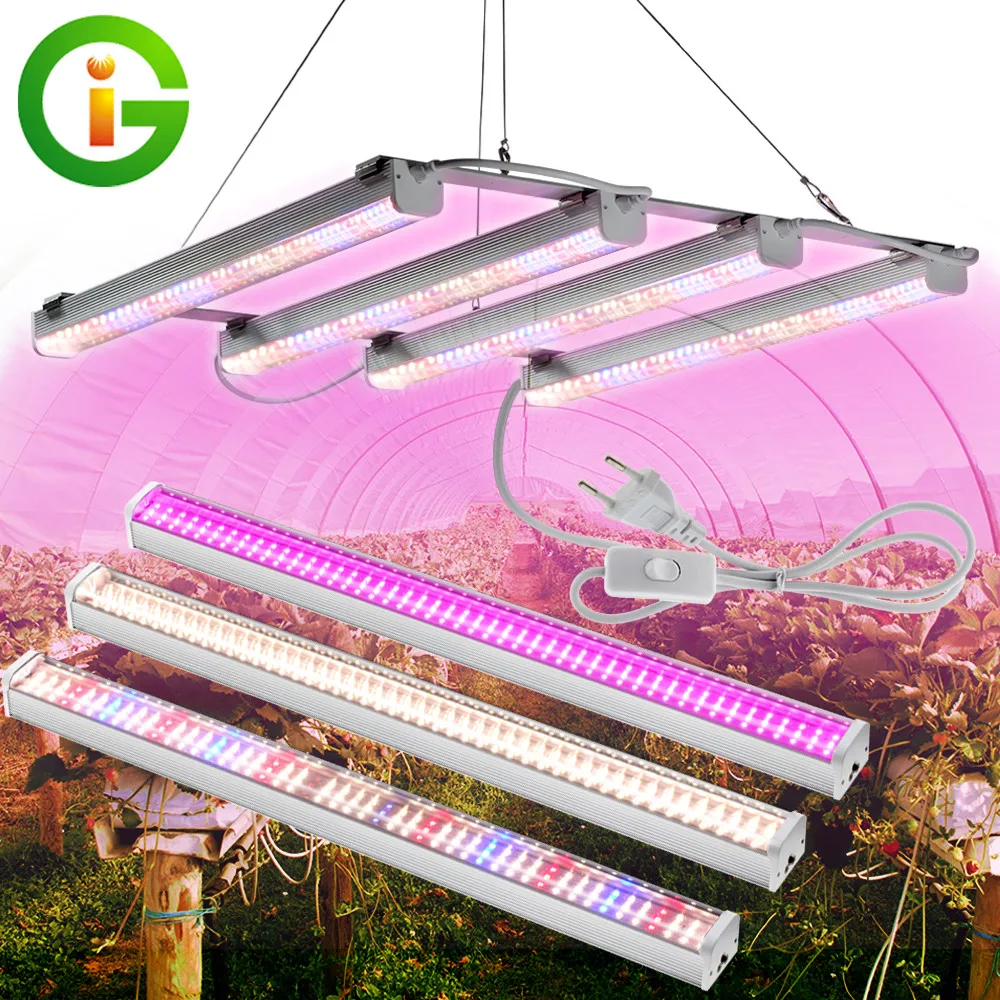 Full Specturm Sunlike Led Plant Light Bar With Timer For Indoor Flowers Plants Seedlings Growing Lamp