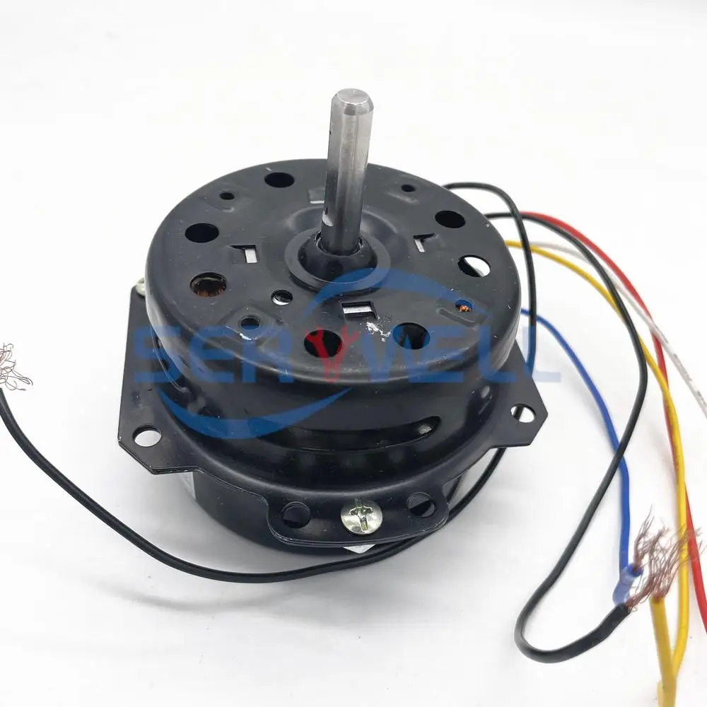 YYHS-75 80 мм 220 В 50 Гц 75/80 Вт 1250 об/мин холодный теплый Вентилятор Мотор водяной холодный кондиционер 6 проводов 3-позиционный регулятор скорости