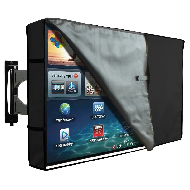 

Cover for 55'' - 58'' Inches With Clear Front Universal Weatherproof Protector