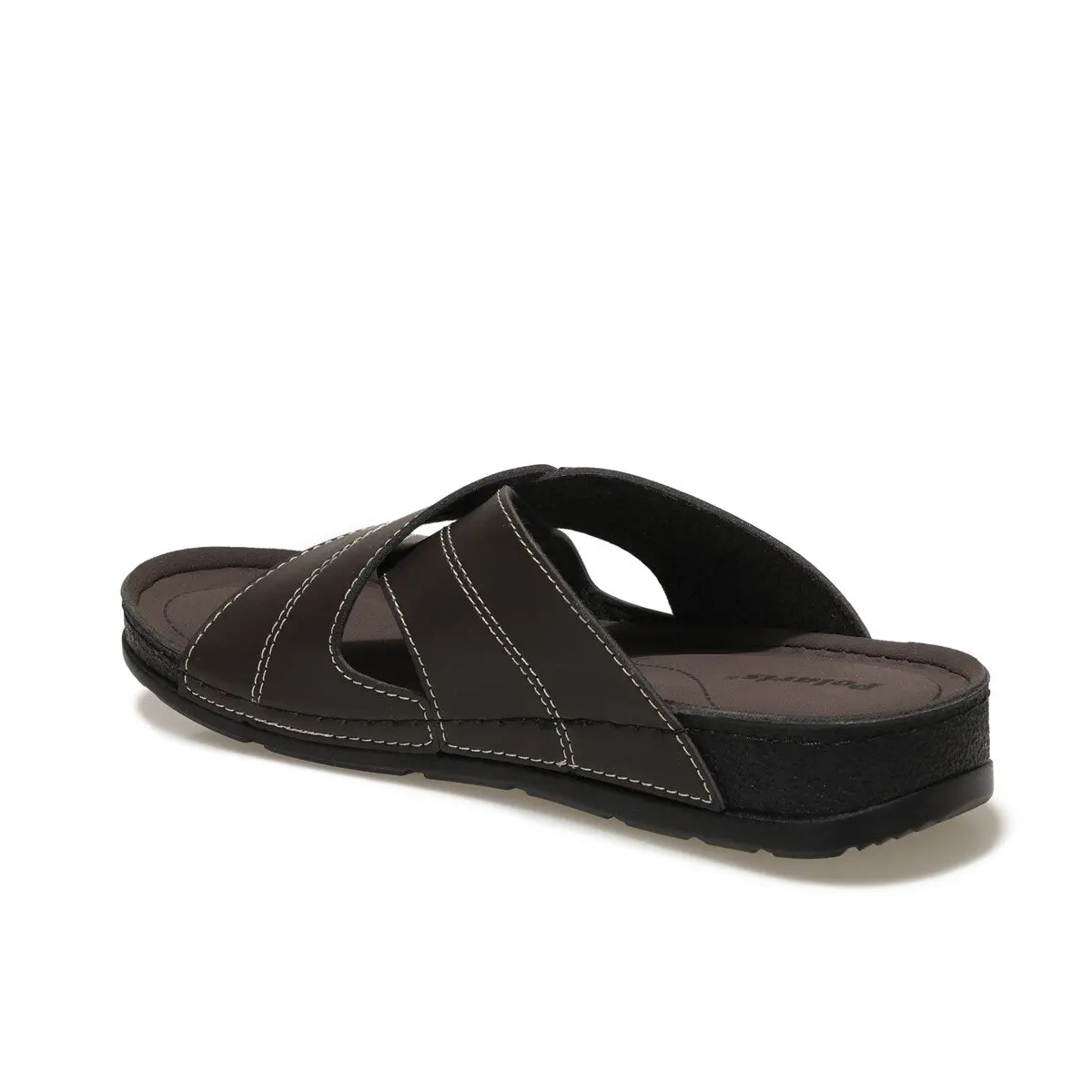 

400554.M1FX Brown Mens Slippers