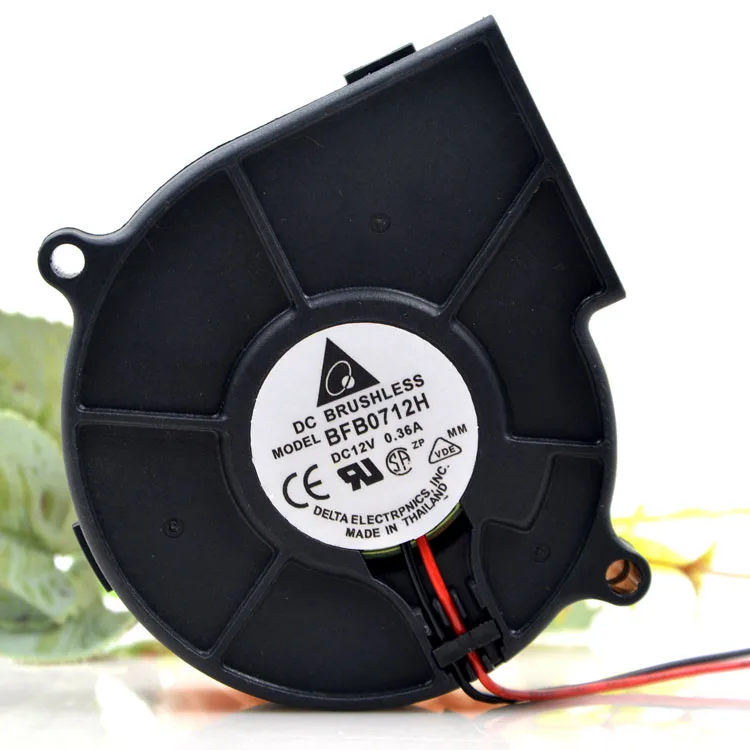 Центробежный вентилятор BFB0712H 7530 12V0.36A для проектора с высоким потоком воздуха