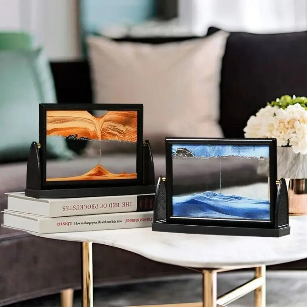 

Картина с движущимся песком, поворотный шейкер для домашнего декора, рождественский подарок