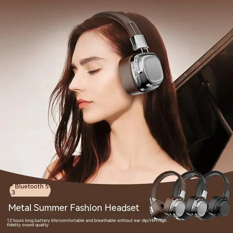 Новинка 2024 складные Накладные наушники 5 3 беспроводные Bluetooth-наушники DJ Стерео