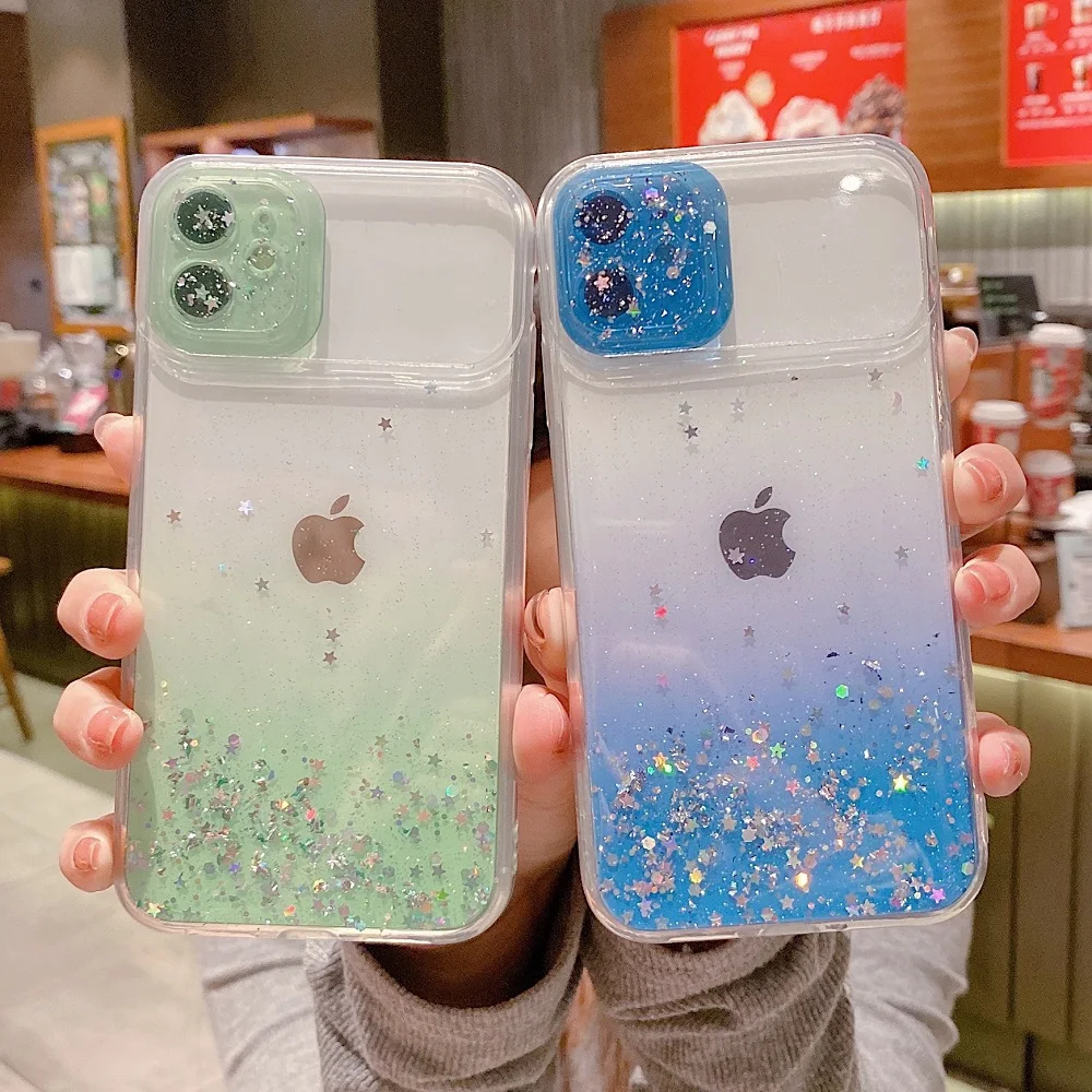 

Glitter Case for Samsung A03S A32 A22 A52 A72 A51 A71 A50 A12 A11 A10 A21S A31 A20 A30 A10S A02S S21 Silicone Camera Lens Cover