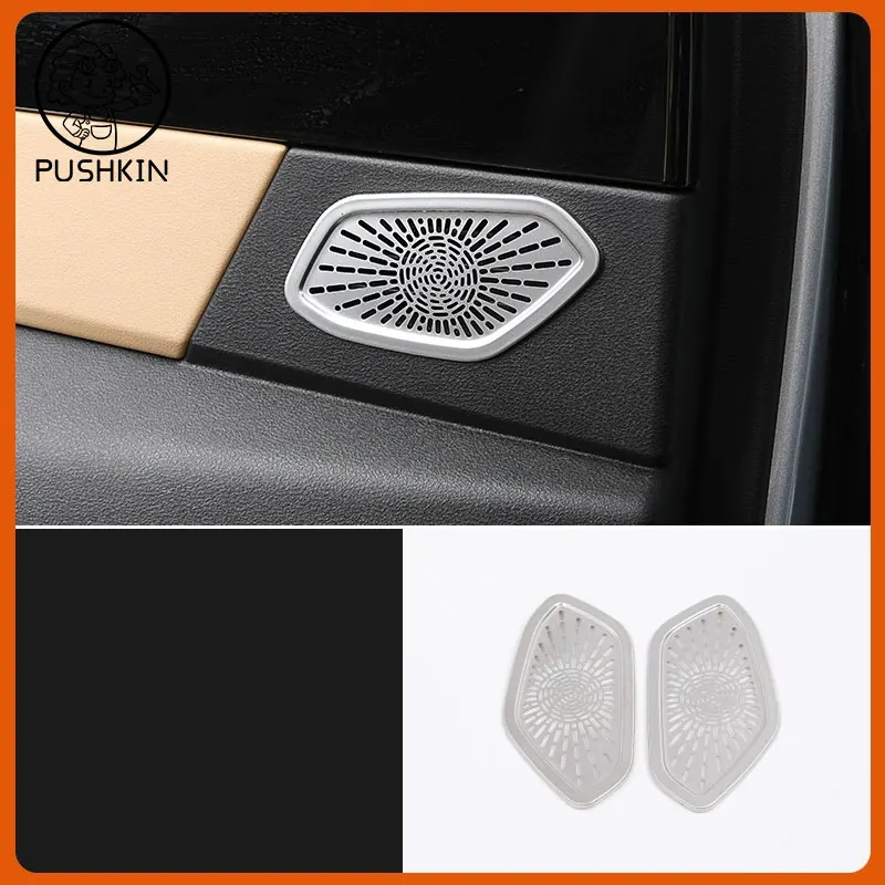 

For Geely Atlas Starray Boyue L 2024 2025 Car interior Audio Speaker horn Cover Trim Door Loudspeaker Cover Trim Accessories