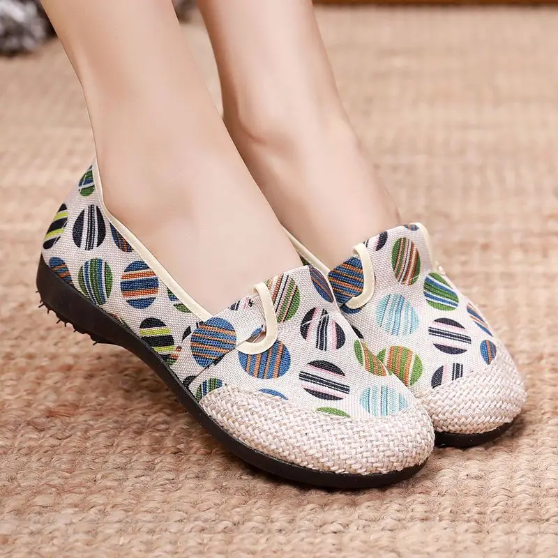 2023 New Lafer Cloth Shoes Women's flat cloth shoes Lazy casual Korean canvas shoes Zapatillas Mujer Espadilles Mujel Lona