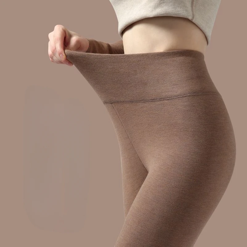 

Женские теплые леггинсы с высокой талией, бесшовные эластичные облегающие леггинсы с высокой талией, сезон осень-зима 2023