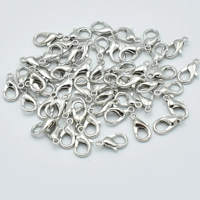 

High Quality Electroplated Metal Lobster Clasp For Jewelry Making Doll Keychain Luggage Buckle Hook Buckle Jewelry Accessories