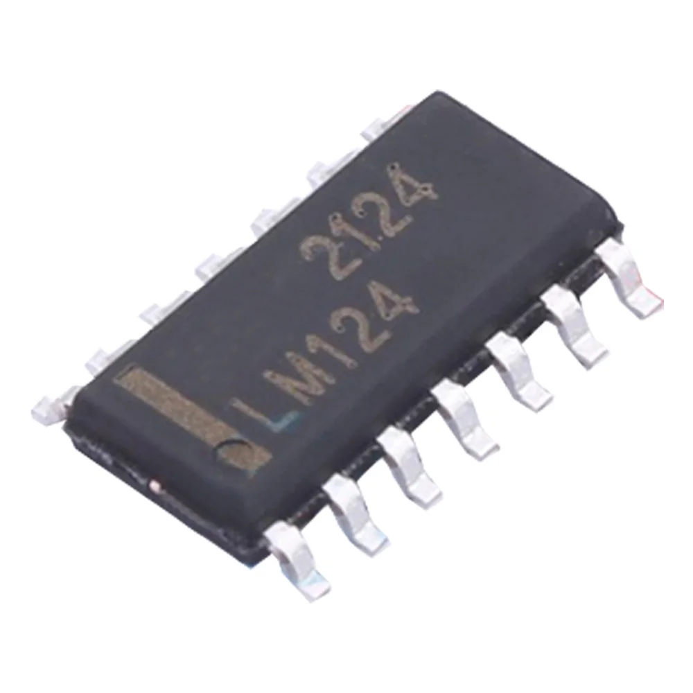 

10 шт. Новый LM124DR SOP14 LM124D SOP-14 LM124 SOP lm124ender