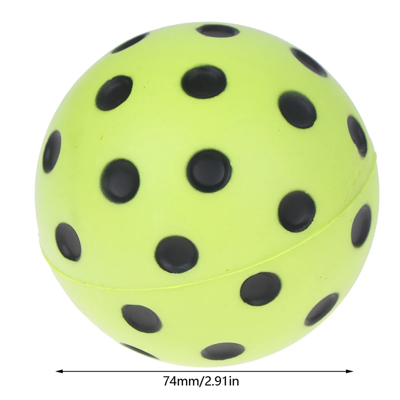 Прочные домашние мячи для пиклбола 74 мм тренировочный мяч весла мягкий бесшумный