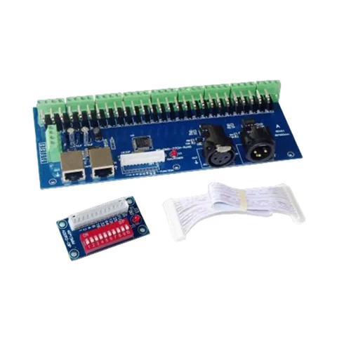 27-канальный контроллер dmx512, флэш-контроллер 27CH dmx512, декодер, 9 групп, RGB выходной драйвер