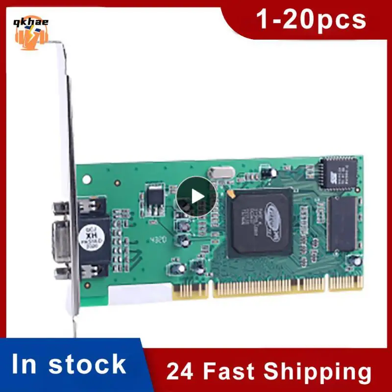 

Высококачественная супер скоростная Pcl/pcl экспресс-карта практичная Ati Rage Xl Тракторная карта для настольного компьютера/сервера/промышленного компьютера