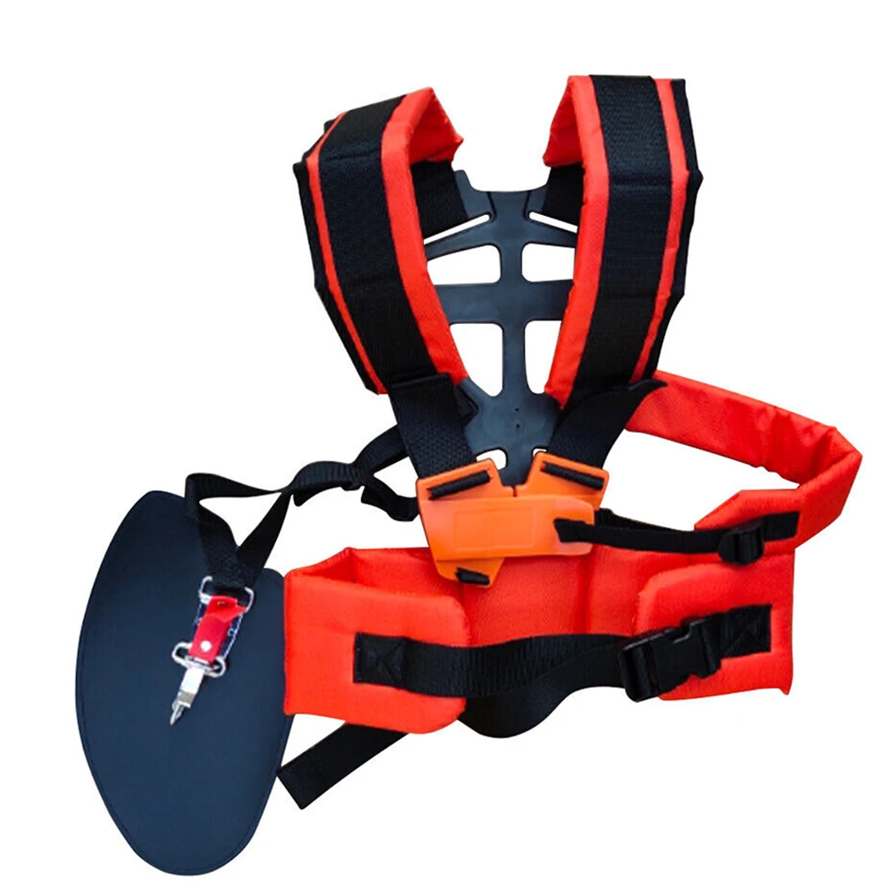 

Practical Lawn Mower Strap Shoulder Strap Accessory Double For Brushcutter Lawn Mower Nylon Shoulder Strap Harness