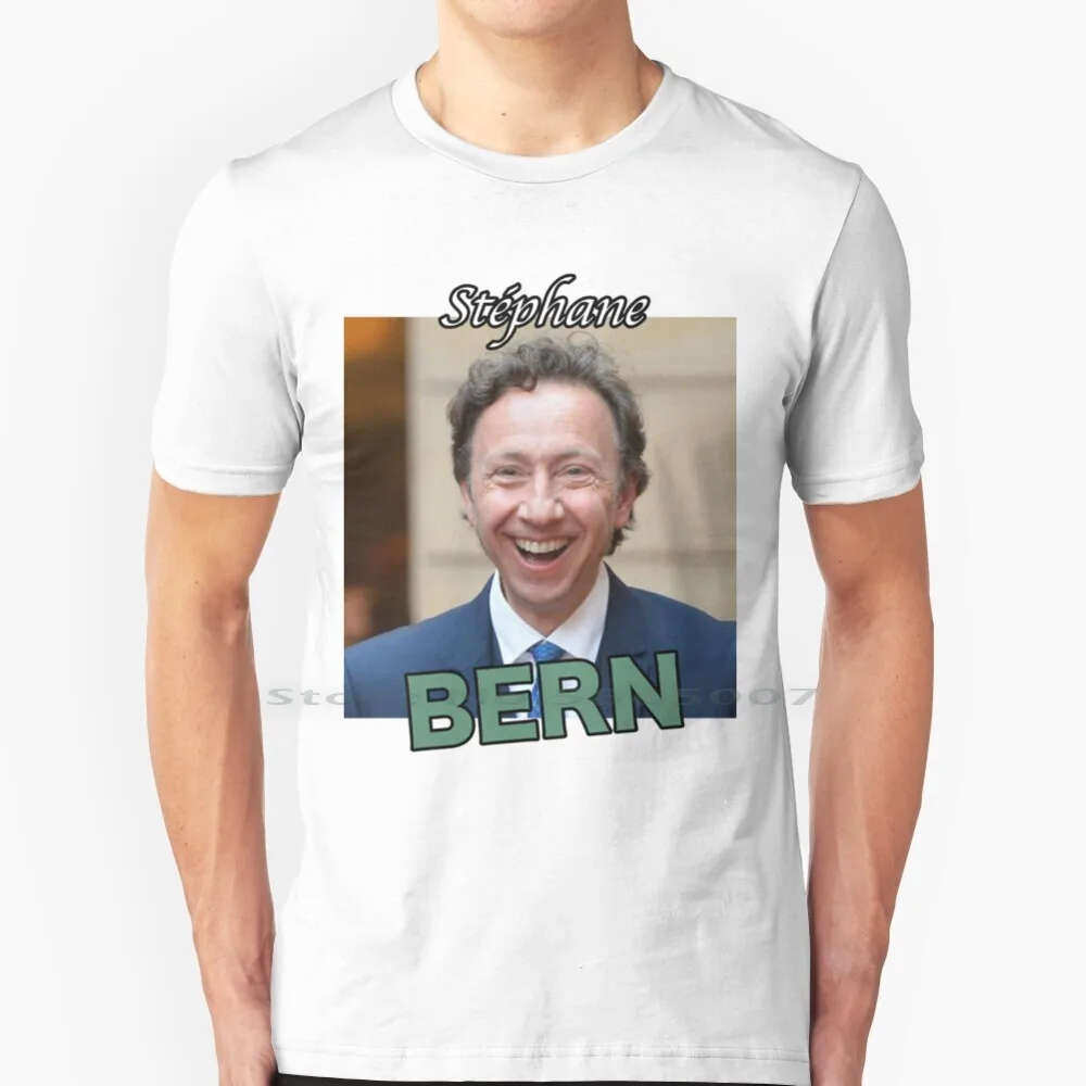 Футболка из 100% хлопка с принтом стифан Берн секрет истории аниматор ТВ Франция