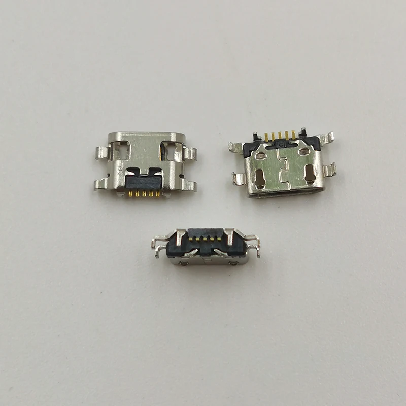 50-200 шт. USB-разъем для зарядки док-станции разъем зарядного устройства Samsung A10S A107