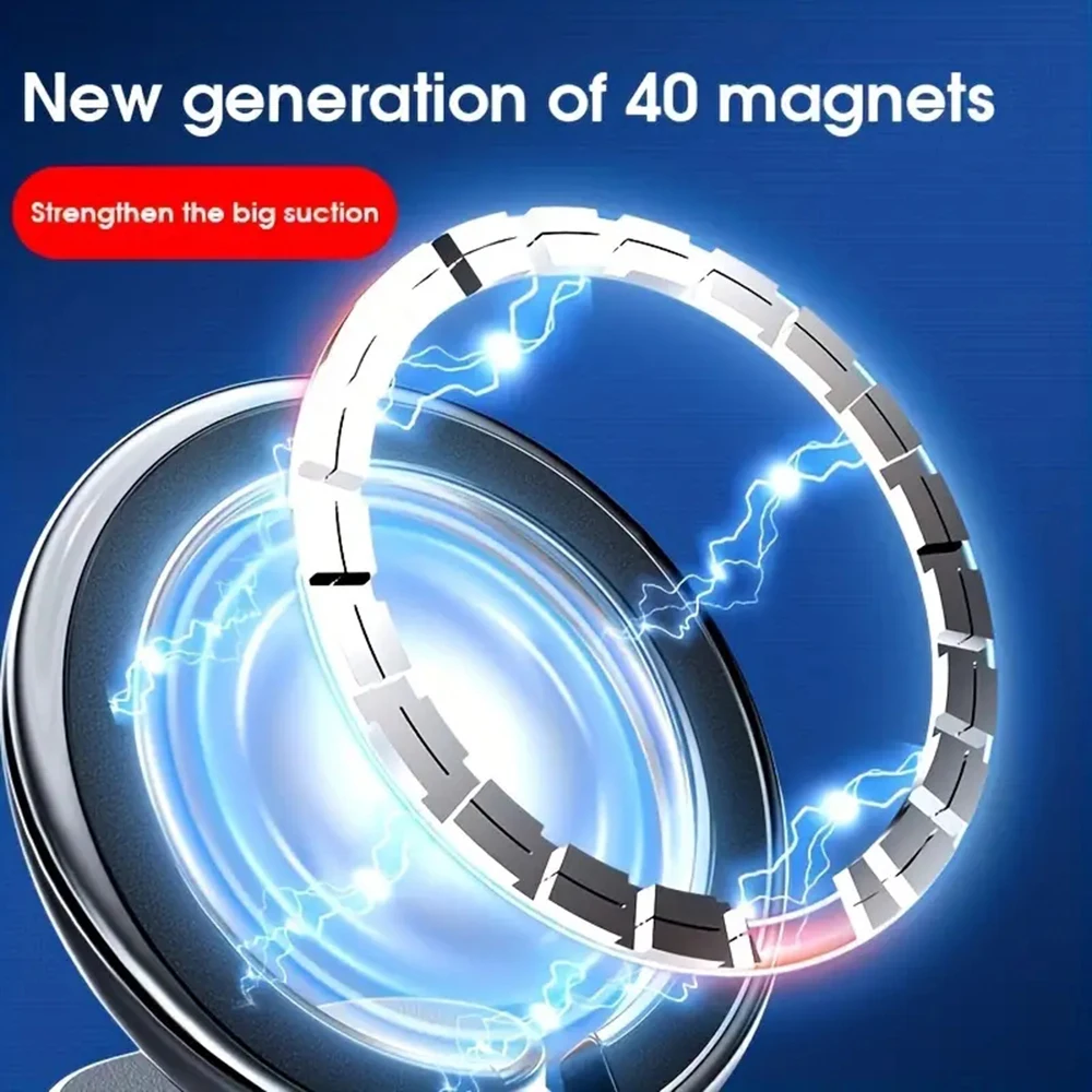 Магнитное автомобильное крепление цельнометаллический сильнейший магнит