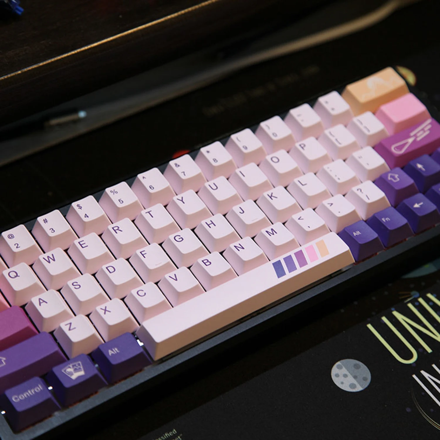 Колпачки для клавиш GMKY Alpine колпачки Cherry PBT с красителем Profile механической игровой