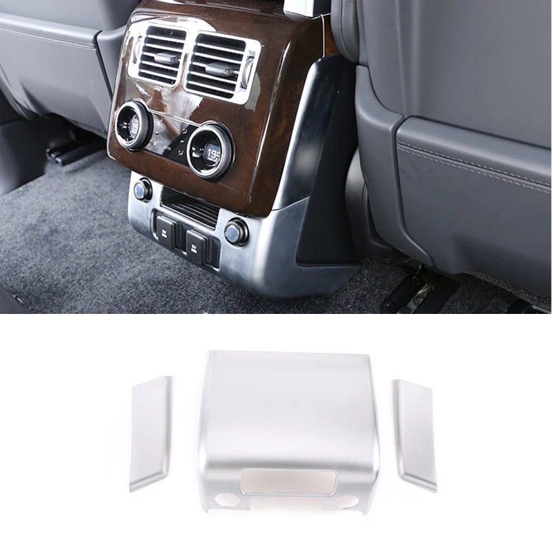 

For 2013-2021 Land Rover Range Rover Vogue Anti kick cover Rear Exhaust Air Outlet Interior Modification Accessories fast ship