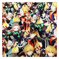 fabfairy hot sale anime designer fabric 100 cotton poplin matericals for bag and sewing tissu couture