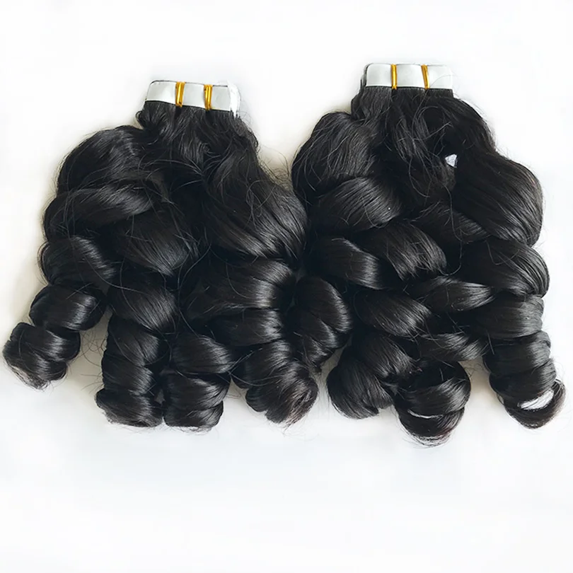 

Лента для наращивания человеческих волос, Черная Женская, 40 шт., бразильская лента для наращивания волос, Черная клейкая лента для волос, 8-30 ...