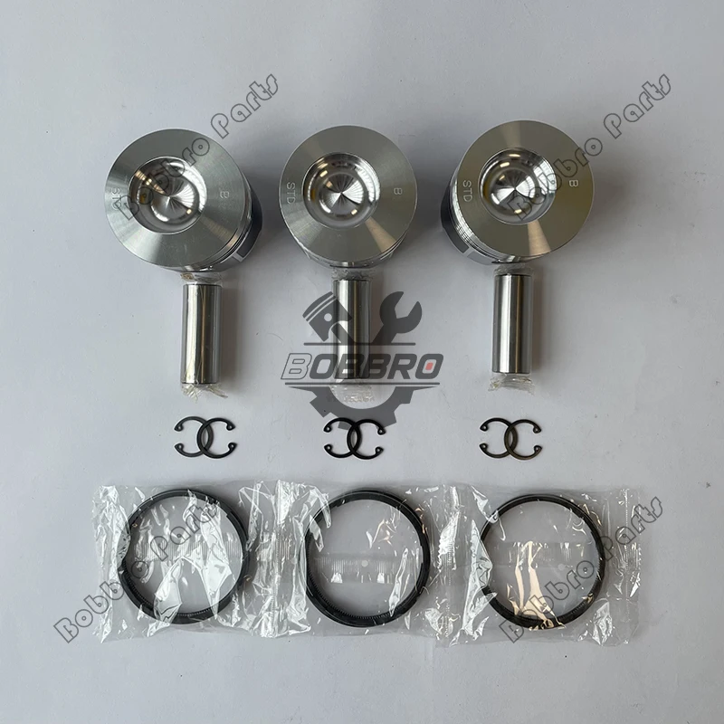 3IRH8N Piston With Ring Set For Ingersoll Rand Engine Parts