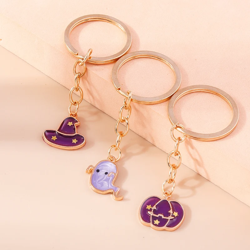 Эмалированный брелок для ключей