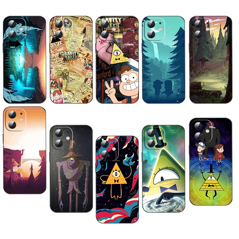 OK39 Gravity Falls-2 Soft Silicone Case for iPhone X XS XR Pro Max 8 7 6 6s Plus SE Cover