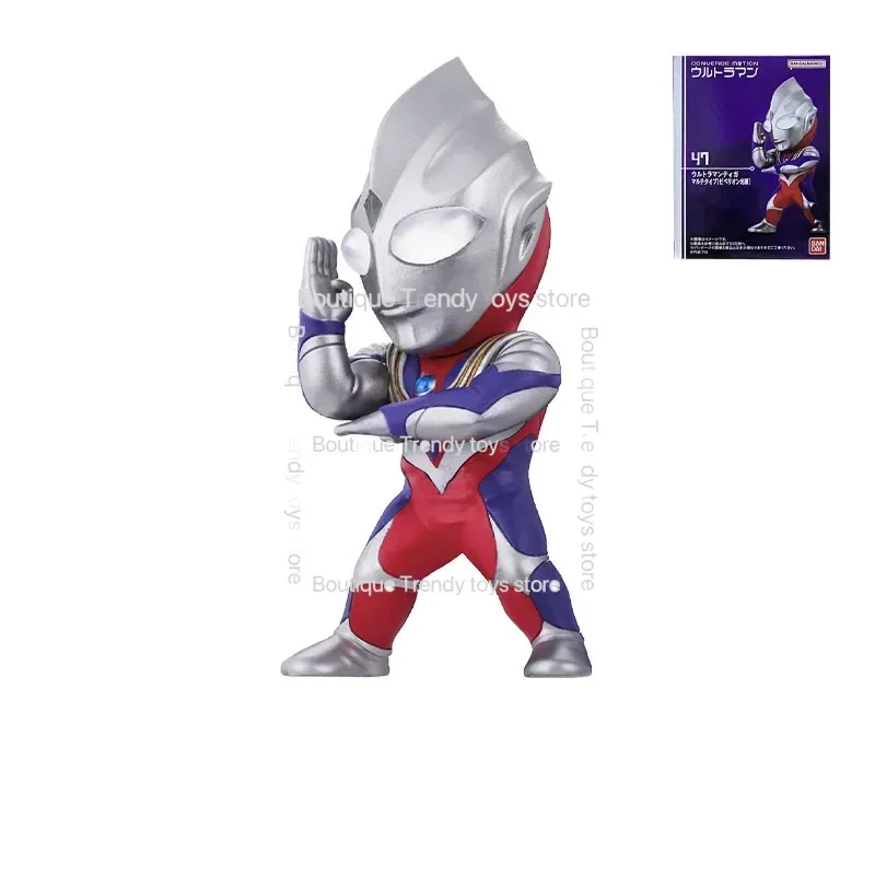 Фото Оригинальная официальная фигурка Bandai Ultraman Blazar Tiga, отец ультра-пришельца Балтана, аниме, коллекционная модель в коробке, игрушка. №4