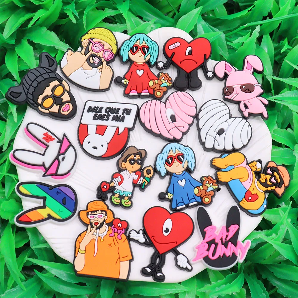 

Оптовая продажа, 50 шт., модные украшения для браслетов в виде плохого кролика, кролика, сердца