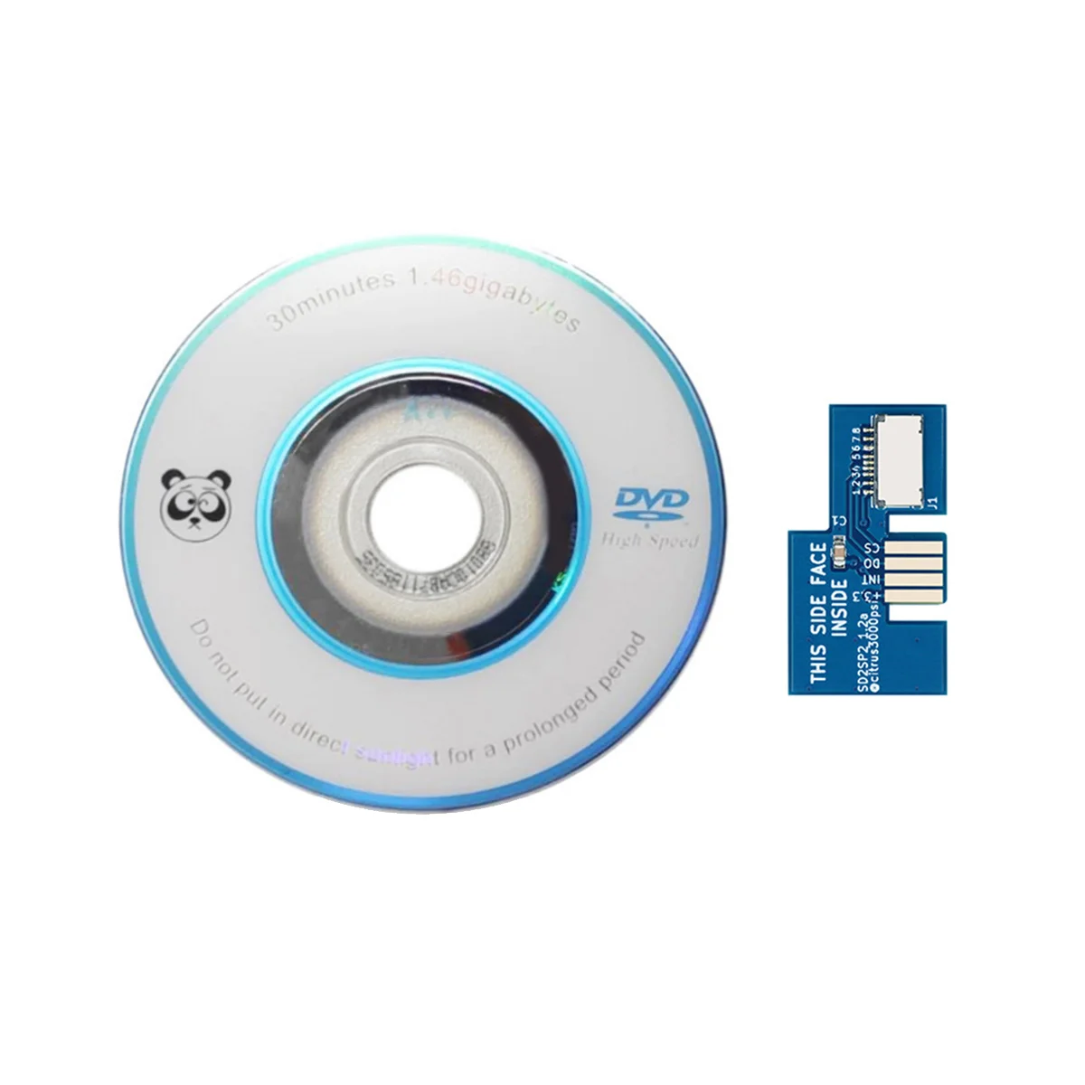 

Адаптер SD2SP2 + Φ CD SDLoad для SD/TF карт, чтение CD для (NTSC-J CD)