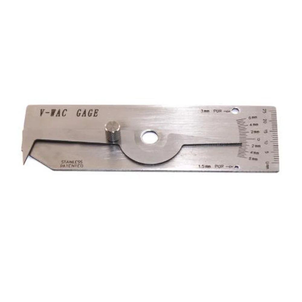 

6 PCS Welding Inspection Gauge Combo Measuring Tool Kits MG-8 MG-11 V-WAC Set