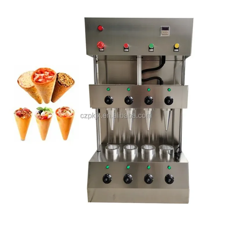 Многоголовочная ручная машина для пиццы с конусом универсальная