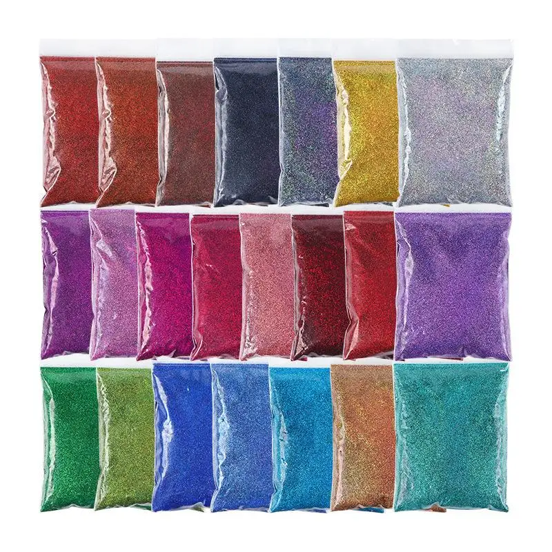 

50g Mixed Lazer Sequins Hexagon Mixed Size Laser Nail Art Glitter Sequin Epoxy Resin DIY Filler(0.2mm)