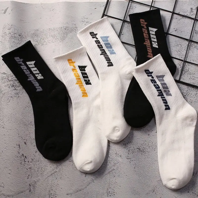 New Arrivals Unisex Men Socks Cotton Hip-hop Sports Socks High Quality Breathable Business Socks Funny Male Casual Short Socks