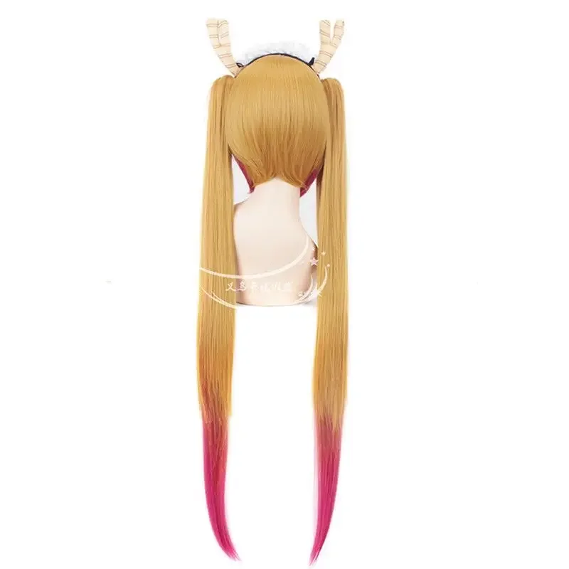 Косплей-костюм из аниме Тору платье горничной дракона с париком аксессуары для