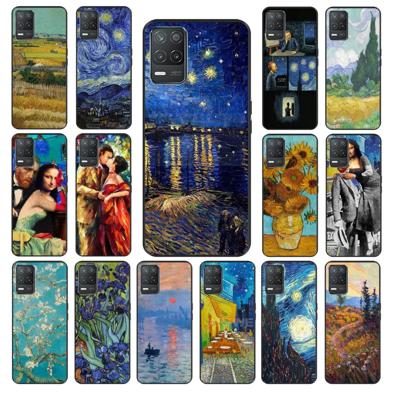 

Vincent Van Gogh Night Phone Case for OPPO Realme GT 2 Pro X2 Pro XT C25S 8 7 6 Pro 6i GT Master C3 C21 C21Y C11 X3 SuperZoom