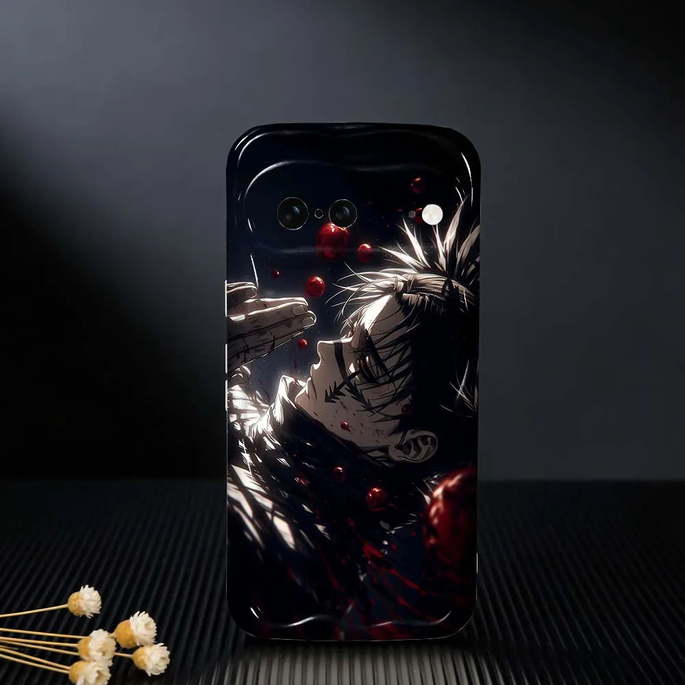 Фото Мягкий чехол Choso Cool Anime для Google Pixel 10 9 8 7 8A 7A Pro XL 2024 Wave Oil №3