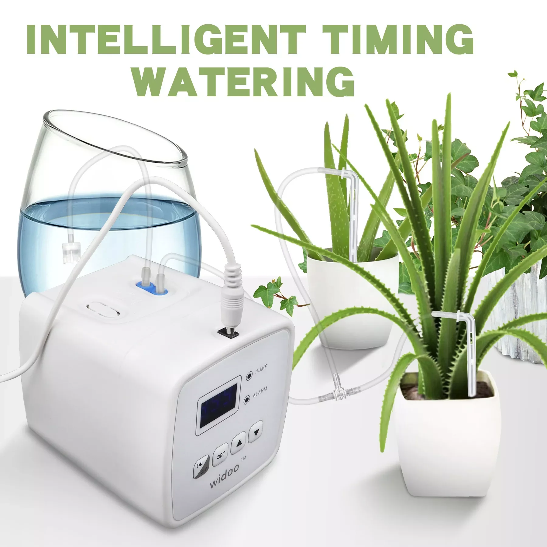 

Умное устройство для полива с таймером, система автоматического полива подходит для комнатных садов